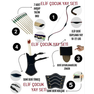 Elif Çocuk Yay Seti