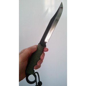 Dövme Eğe Çeliği, Gerçek Komando Bıçağı