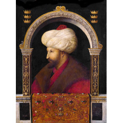 Fatih Sultan Mehmet'in Altın İşlemeli Koleksiyonluk Tören Kılıcı