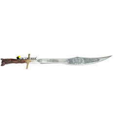 Kabartmalı Osmanlı Armalı Türk Kılıcı