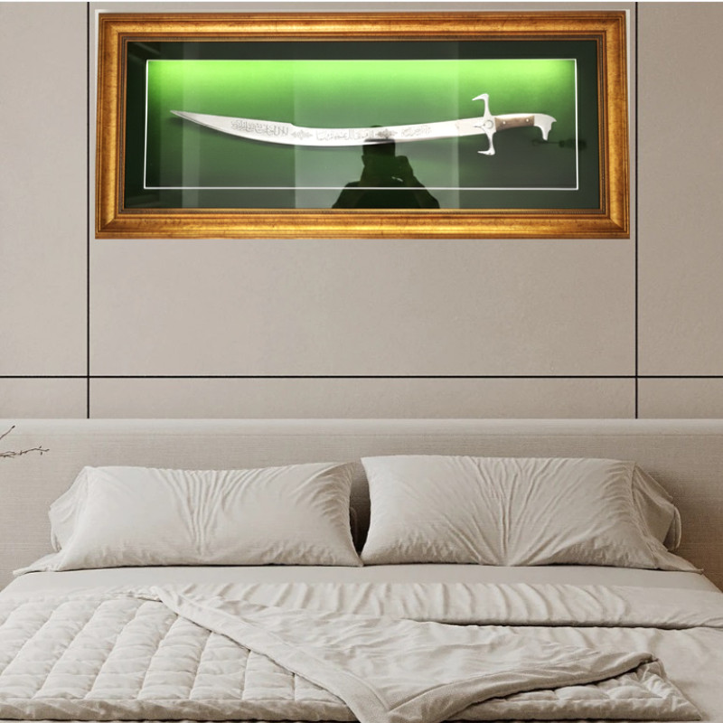 Ledli Kurtbaşlı Türk Kılıçlı Vip Tablo 45*120