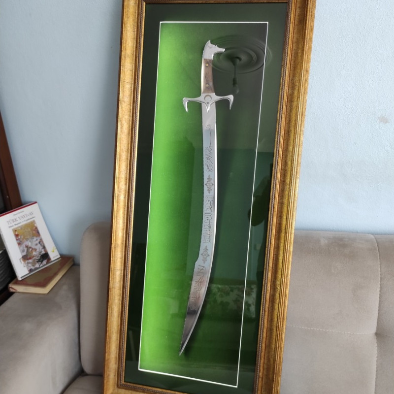 Ledli Kurtbaşlı Türk Kılıçlı Vip Tablo 45*120