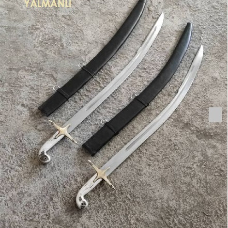 Osmanlı Yalmanlı Kılıcı - Geyik Boynuzu Saplı