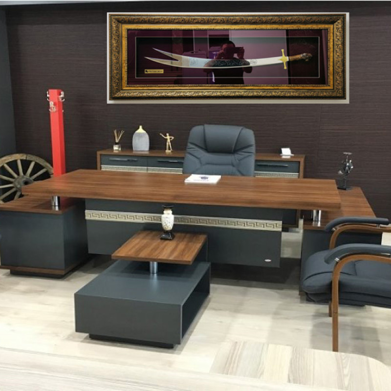 Zülfikar Kılıçlı Bordo  Lüks Tablo